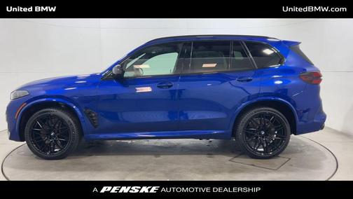 Marina Bay Blue Metallic 2026 BMW X5 M Base