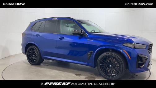 Marina Bay Blue Metallic 2026 BMW X5 M Base