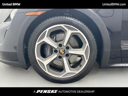 Black 2022 Porsche Taycan 4