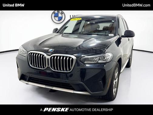 Jet Black 2023 BMW X3 sDrive30i
