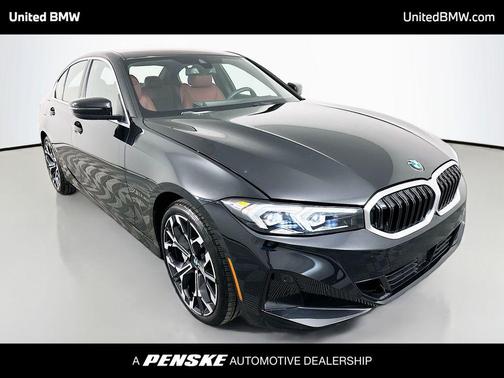 Black Sapphire Metallic 2025 BMW 330 330i