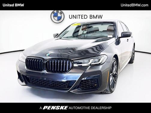 Dark Graphite Metallic 2023 BMW 540 i