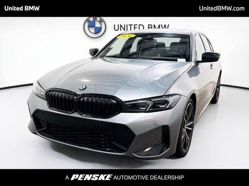 Skyscraper Grey Metallic 2024 BMW 330 330i