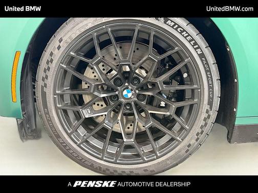 BMW Individual Frozen Isle of Green Metallic 2025 BMW M4 Base