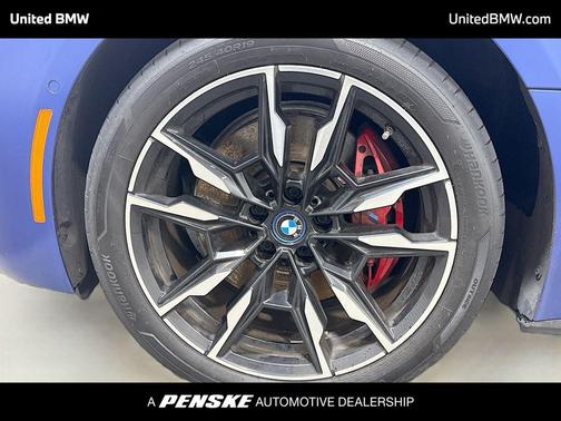 Frozen Portimao Blue Metallic 2023 BMW i4 Gran Coupe M50