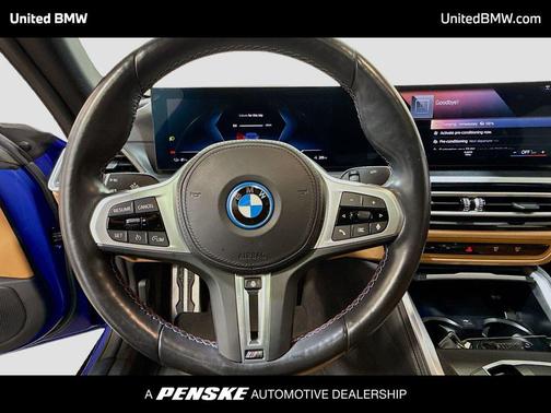 Frozen Portimao Blue Metallic 2023 BMW i4 Gran Coupe M50