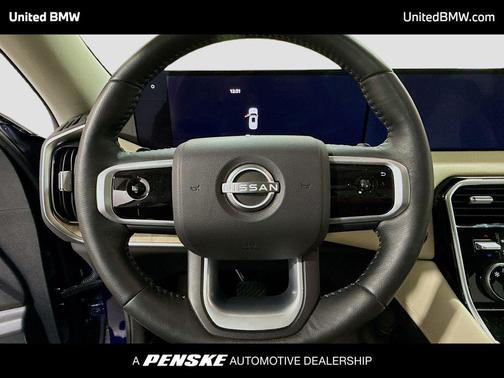 Deep Ocean Blue Pearl 2025 Nissan Armada Platinum 2WD