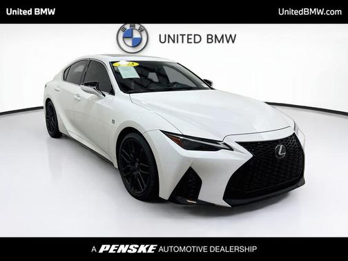Ultra White 2023 Lexus IS 350 F Sport