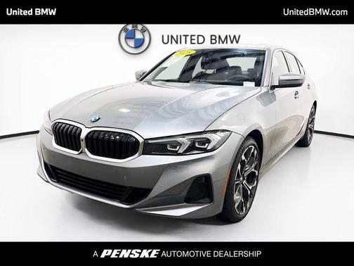 Gray Metallic 2025 BMW 330 330i