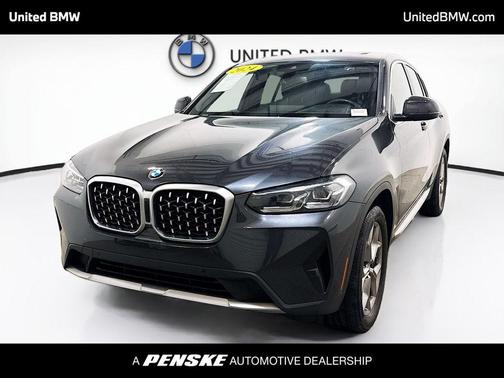 Dark Graphite Metallic 2024 BMW X4 xDrive30i