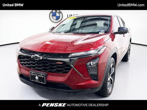 Crimson Metallic 2024 Chevrolet Trax FWD 1RS