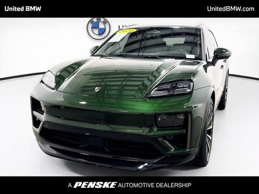 Green Metallic 2024 Porsche Macan Macan Electric Turbo