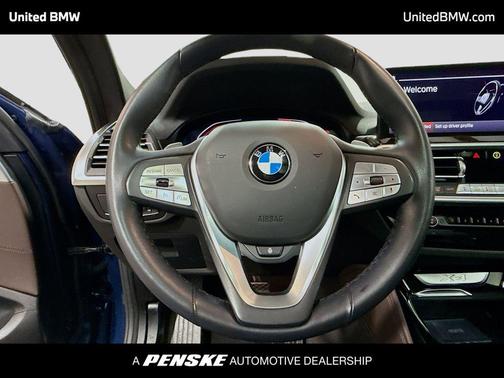 Blue Metallic 2025 BMW X4 xDrive30i