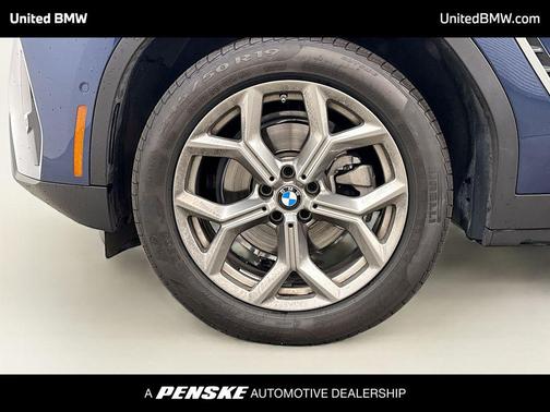 Blue Metallic 2025 BMW X4 xDrive30i