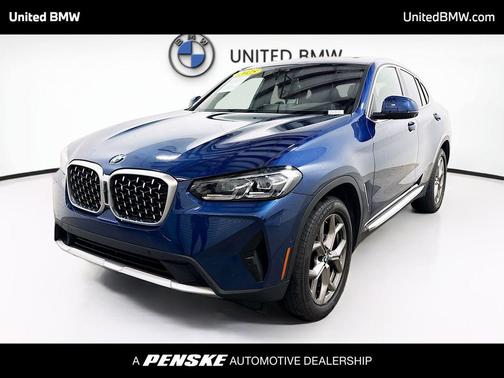 Blue Metallic 2025 BMW X4 xDrive30i