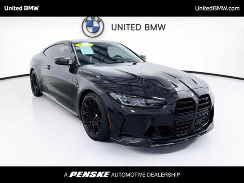 Black Sapphire Metallic 2021 BMW M4 Competition