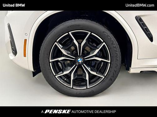 White Metallic 2024 BMW X3 M40i