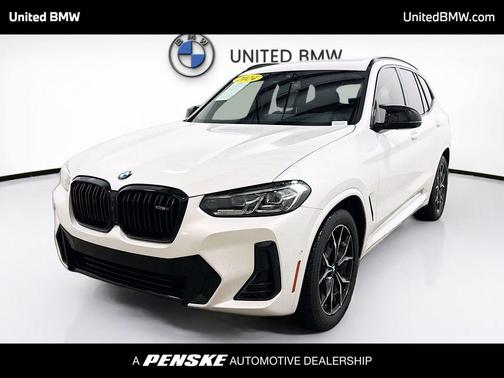 White Metallic 2024 BMW X3 M40i