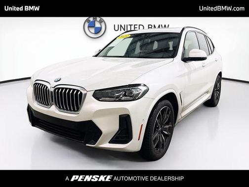 Mineral White Metallic 2023 BMW X3 sDrive30i
