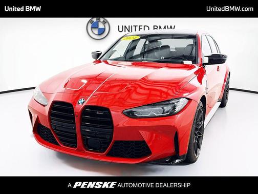Toronto Red Metallic 2024 BMW M3 Competition xDrive