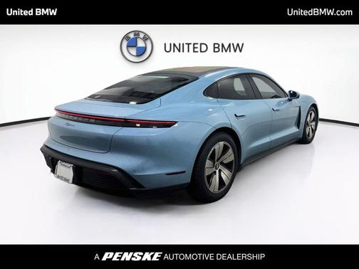 Blue 2023 Porsche Taycan Base