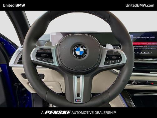 Marina Bay Blue Metallic 2026 BMW X5 M60i