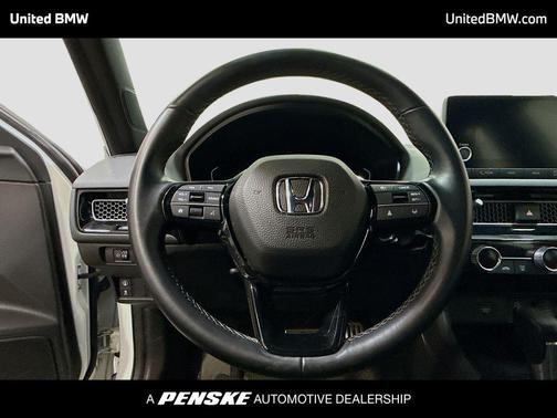Platinum White 2022 Honda Civic Sport