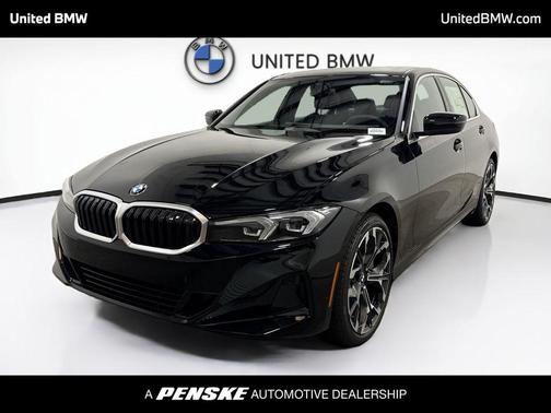 Jet Black 2026 BMW 330 NA