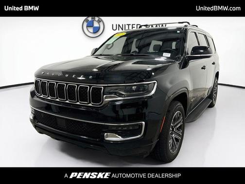 Diamond Black Crystal Pearlcoat 2023 Jeep Wagoneer Series I 4x4