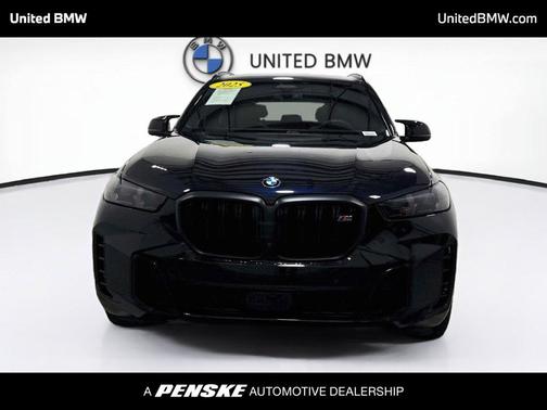 Carbon Black Metallic 2025 BMW X5 M60i