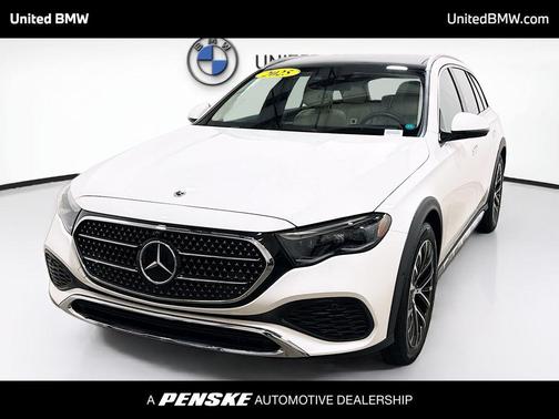 Polar White 2025 Mercedes-Benz E-Class E 450 4MATIC All-Terrain