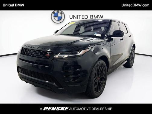 Santorini Black 2021 Land Rover Range Rover Evoque R-Dynamic SE