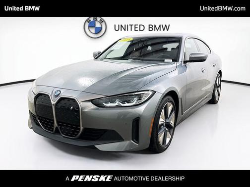Skyscraper Grey Metallic 2023 BMW i4 Gran Coupe eDrive40