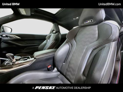 Black Sapphire Metallic 2025 BMW M4 Competition xDrive