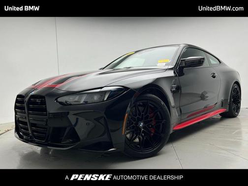 Black Sapphire Metallic 2025 BMW M4 Competition xDrive