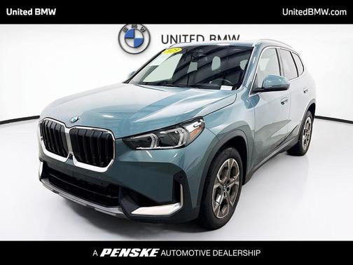 Green Metallic 2023 BMW X1 xDrive28i