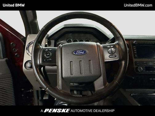 ROYAL RED METALLIC 2011 Ford F-250 Lariat