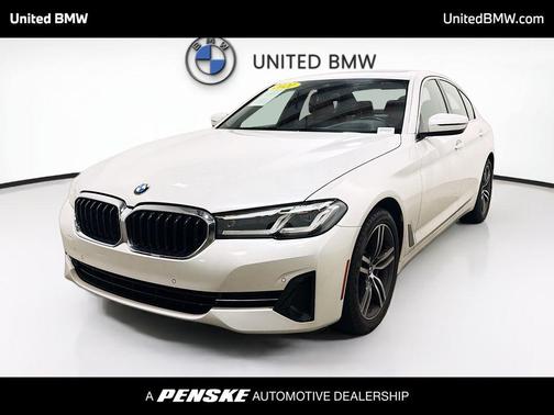 Mineral White Metallic 2021 BMW 530 xDrive