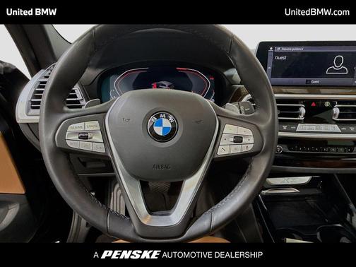 Jet Black 2024 BMW X3 sDrive30i