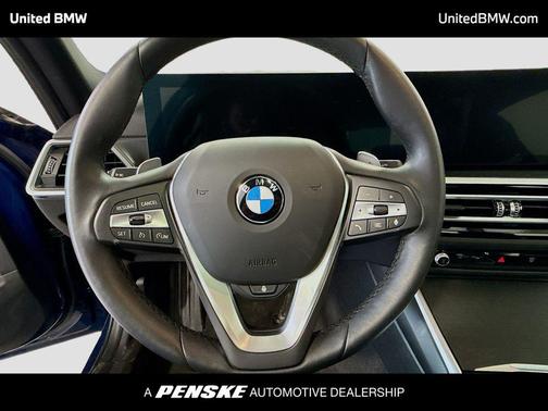 Blue Metallic 2024 BMW 330 xDrive