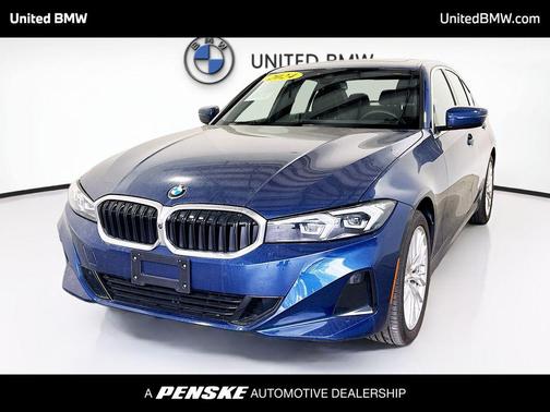 Blue Metallic 2024 BMW 330 xDrive