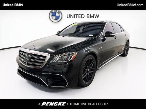 Obsidian Black Metallic 2019 Mercedes-Benz AMG S 63 4MATIC