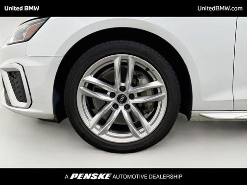 Glacier White Metallic 2020 Audi A4 45 Premium Plus