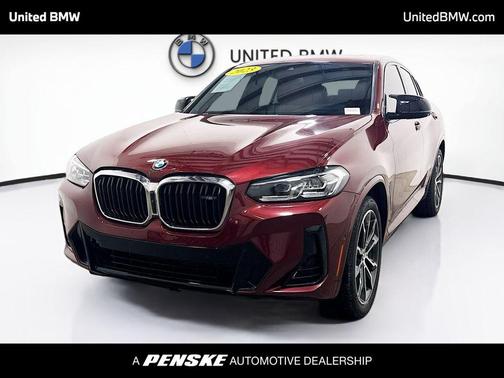 Piemont Red 2023 BMW X4 M40i