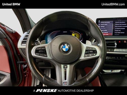 Piemont Red 2023 BMW X4 M40i