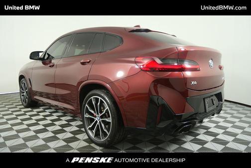 Piemont Red 2023 BMW X4 M40i