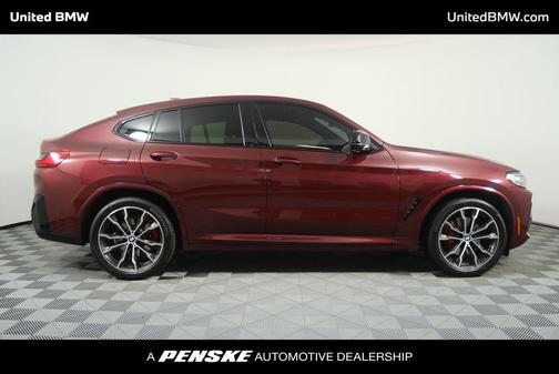 Piemont Red 2023 BMW X4 M40i