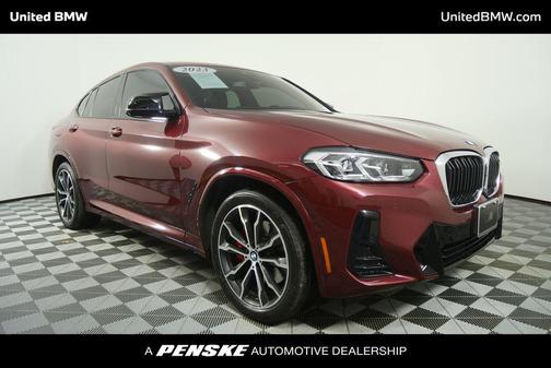 Piemont Red 2023 BMW X4 M40i