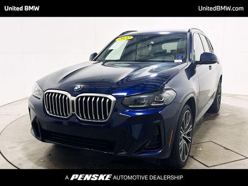 Tanzanite Blue II Metallic 2022 BMW X3 sDrive30i