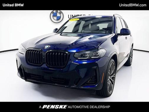 Tanzanite Blue II Metallic 2023 BMW X3 xDrive30i